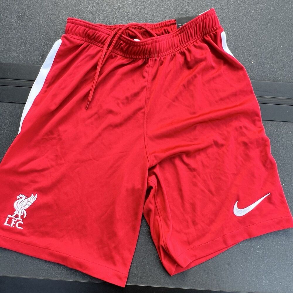 Nike Liverpool FC Soccer Shorts 20-21(Home) Red & White DB2831-687 Size S NWT